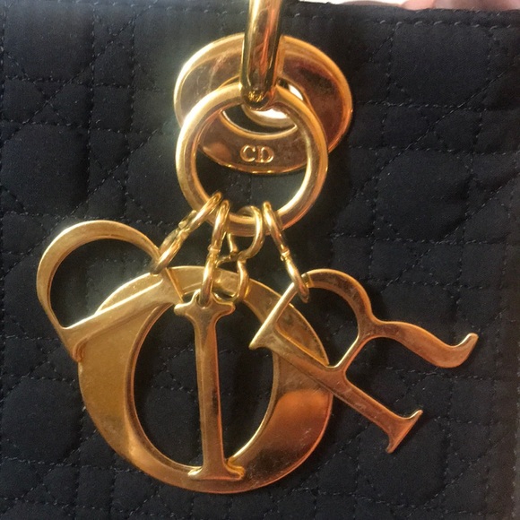 💝💯Authentic Lady DIOR Mini Cannage Bag w/ Twilly - Picture 8 of 16